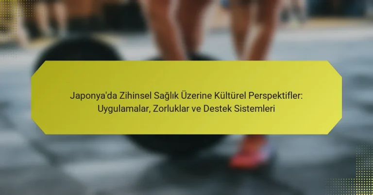 Japonya’da Zihinsel Sağlık Üzerine Kültürel Perspektifler: Uygulamalar, Zorluklar ve Destek Sistemleri